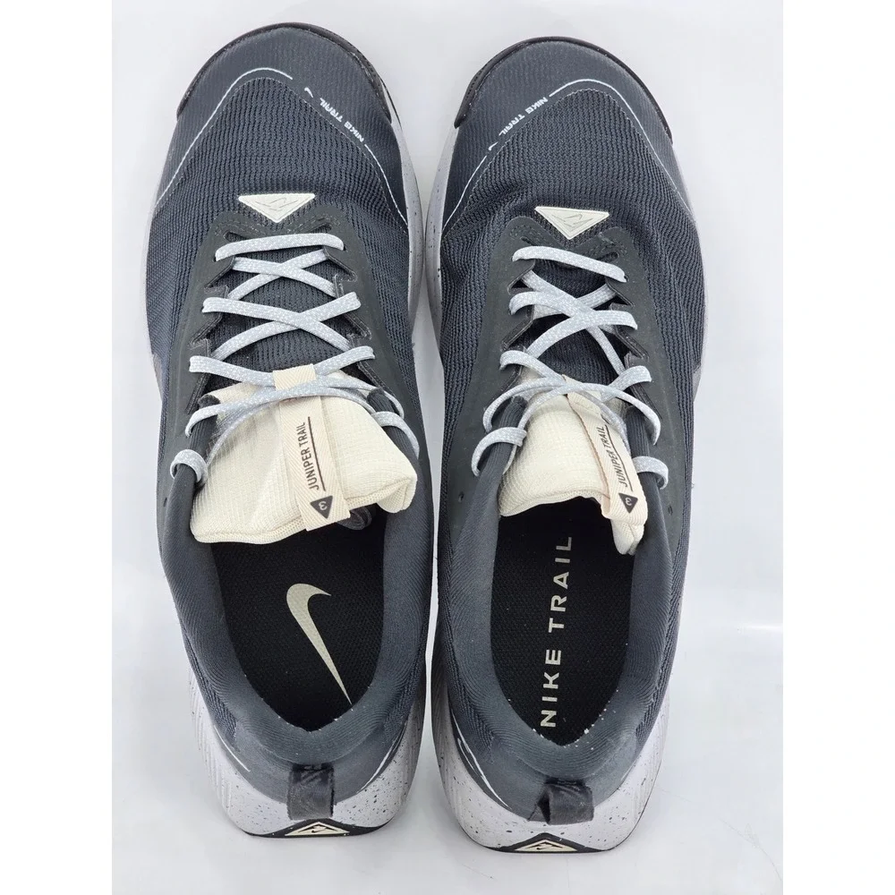 Nike Juniper Trail 3 Running Shoes Mens 14 Anthracite Grey FQ0904-003 Excellent